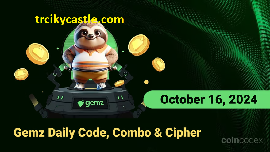 Gemz Daily Code, Combo & Cipher – October 16, 2024