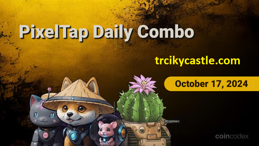 Pixelverse Daily PixelTap Combo – October 17, 2024