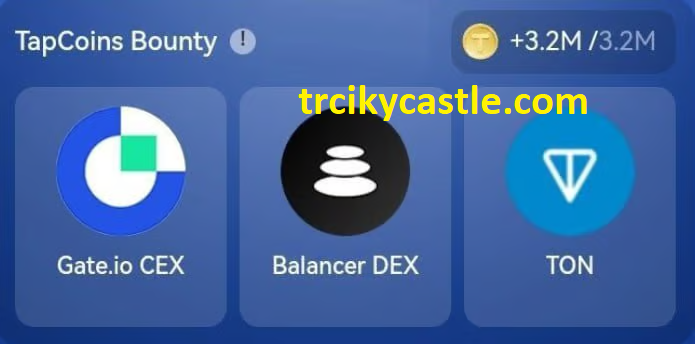 TapCoin daily bounty bonus for October 16