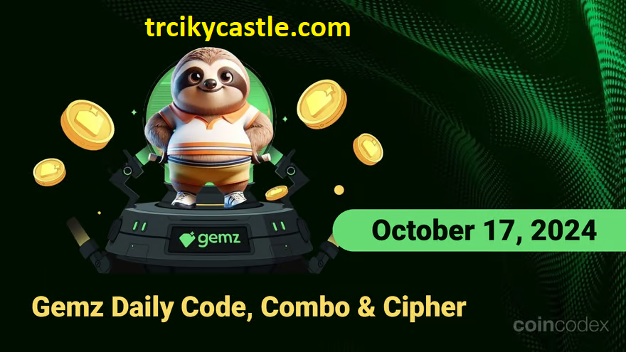 Gemz Daily Code, Combo & Cipher – October 17, 2024