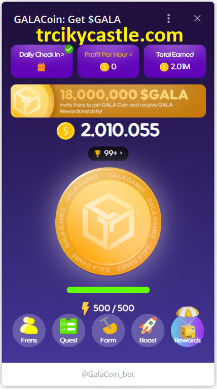 Gala Coin Combo Today – October 21