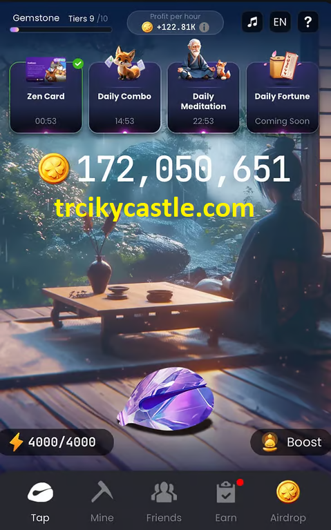 ZenCoin Daily Combo – October 26, 2024
