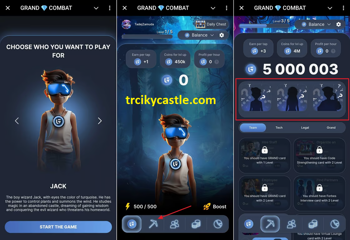 Grand Combat Daily Combo Card Today – October 24