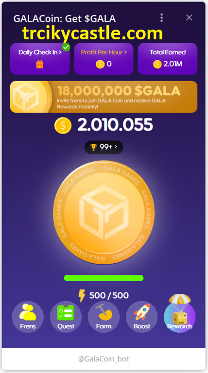 Gala Coin Combo Today – October 26