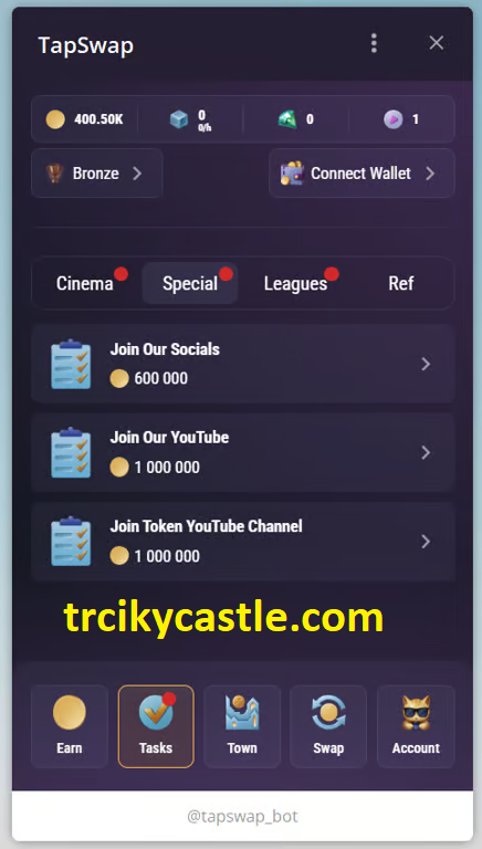  TapSwap Daily Codes & Today Code List – October 27, 2024