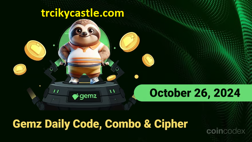  Gemz Daily Code, Combo & Cipher – October 26, 2024