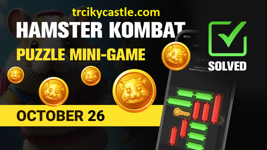 Hamster Kombat Mini Game Puzzle Solution - October 26, 2024