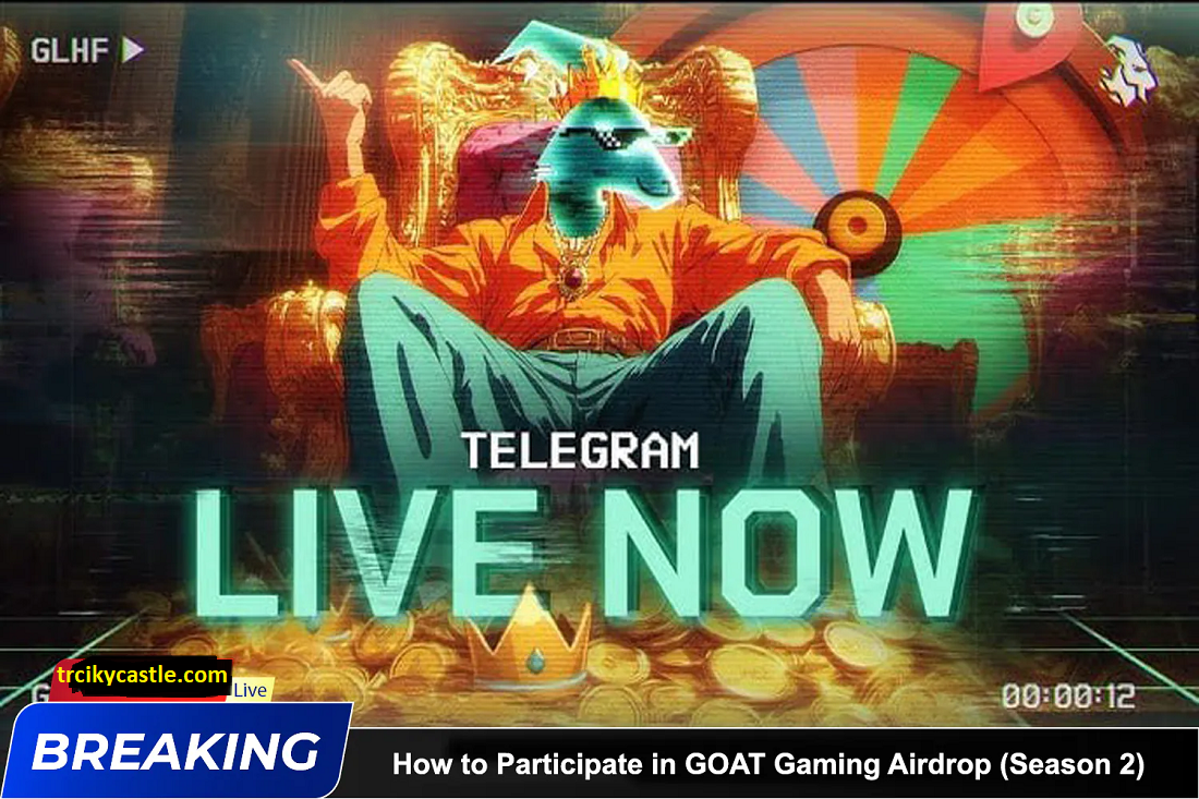 How to Participate in GOAT Gaming Airdrop (Season 2)