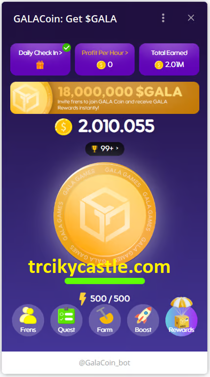 Gala Coin Combo Today – October 16