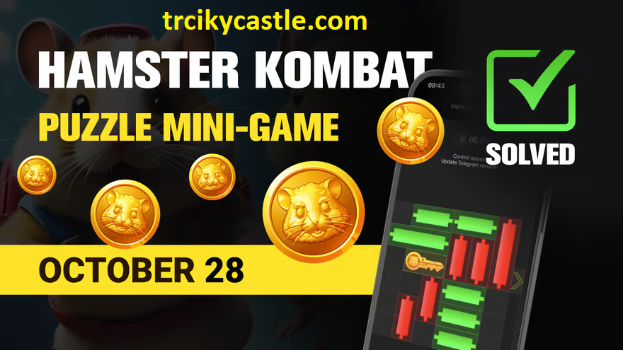 Hamster Kombat Mini Game Puzzle Solution - October 28, 2024