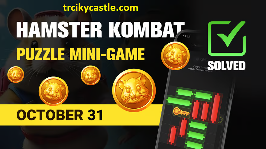 Hamster Kombat Mini Game Puzzle Solution - October 31, 2024