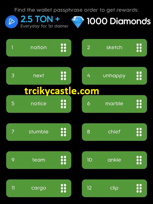 HoldCoin Daily Combo and Reclaim Code for November 01, 2024