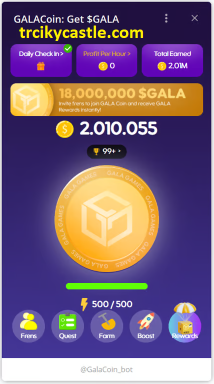 Gala Coin Combo Today – November 14
