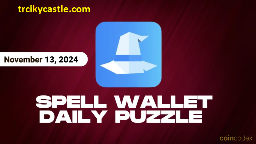 Spell Wallet Daily Puzzle – November 13, 2024