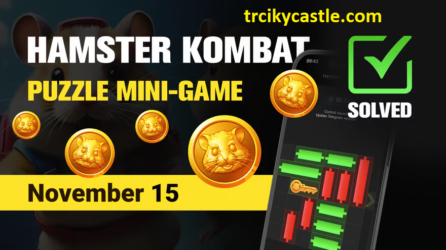 Hamster Kombat Mini Game Puzzle Solution - November 15, 2024