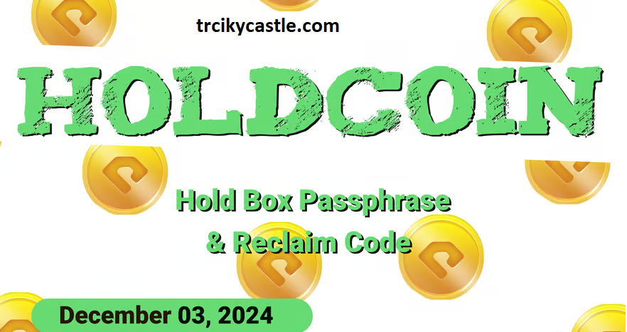 HoldCoin Daily Combo for December 03, 2024
