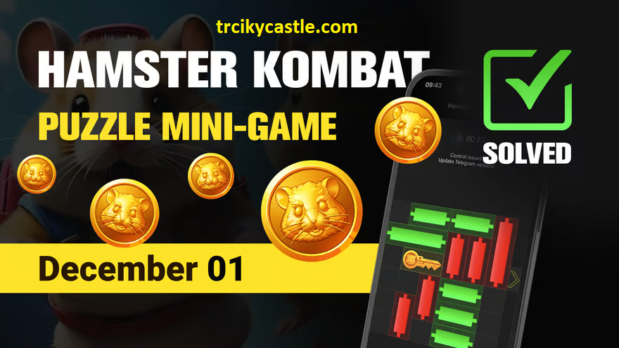 Hamster Kombat Mini Game Puzzle Solution - December 01, 2024
