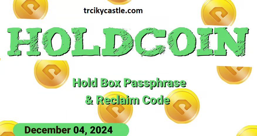  HoldCoin Daily Combo for December 04, 2024