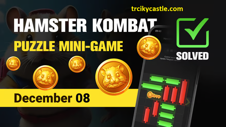 Hamster Kombat Mini Game Puzzle Solution - December 08, 2024