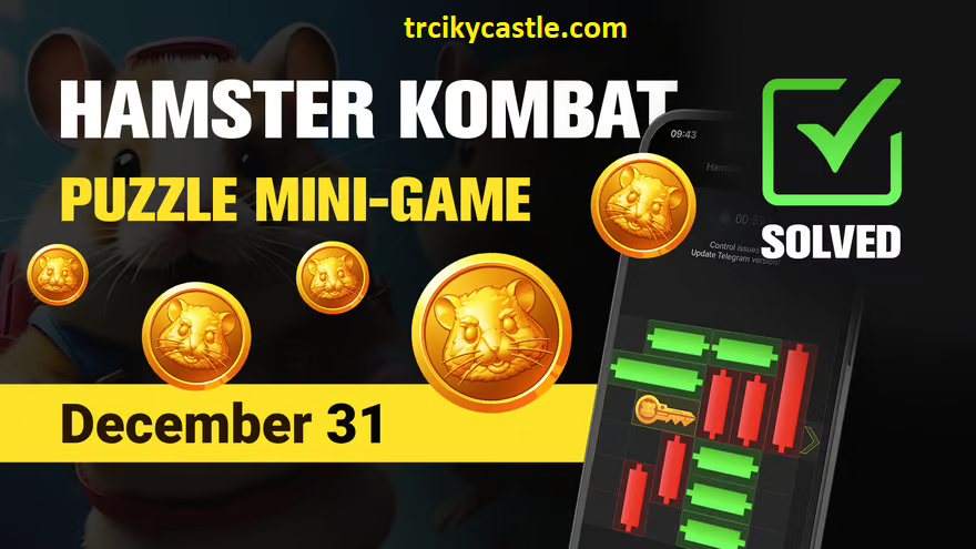 Hamster Kombat Mini Game Puzzle Solution - December 31, 2024