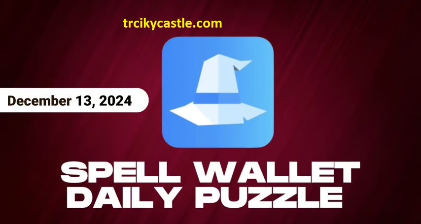 Spell Wallet Daily Puzzle – December 13, 2024