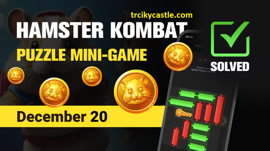 Hamster Kombat Mini Game Puzzle Solution - December 20, 2024