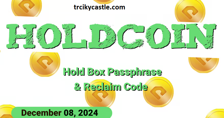 HoldCoin Daily Combo for December 08, 2024