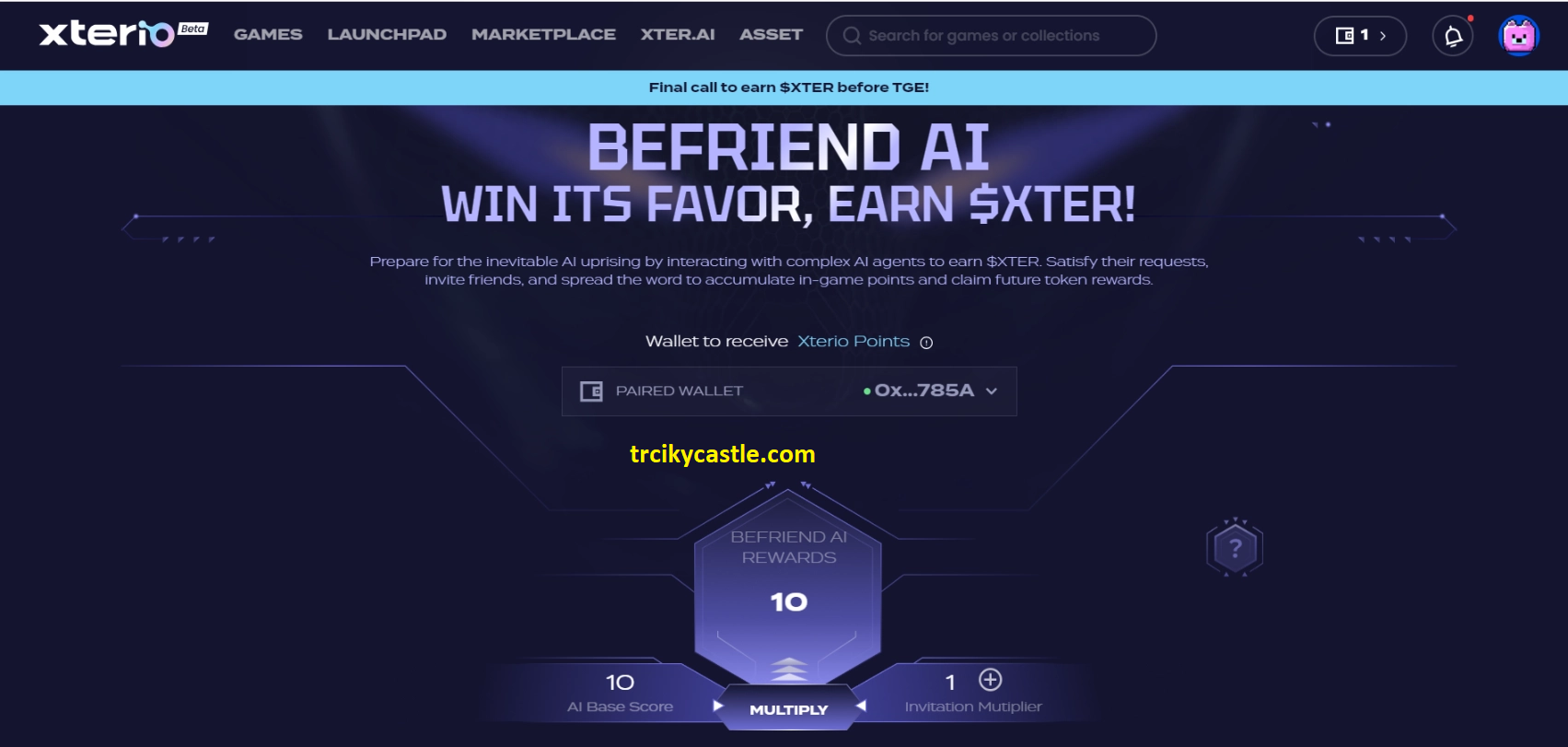How to Participate in the Xterio Airdrop