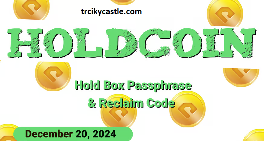HoldCoin Daily Combo for December 20, 2024