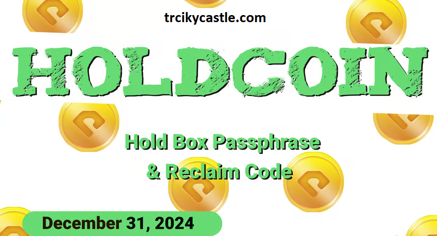 HoldCoin Daily Combo for December 31, 2024