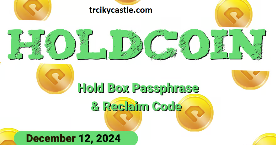 HoldCoin Daily Combo for December 12, 2024