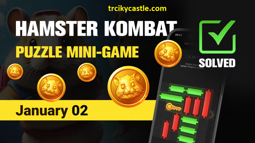 Hamster Kombat Mini Game Puzzle Solution - January 02, 2025